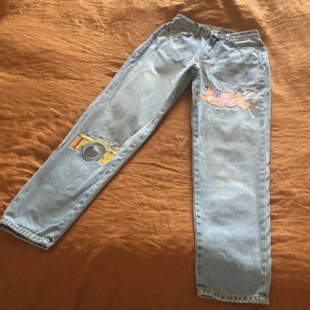 Fiorucci Tara NY Patch Jean (Light Vintage Wash)